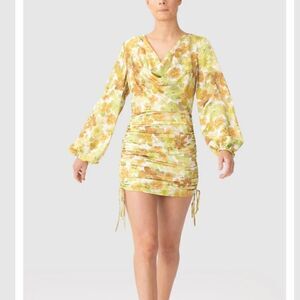 Finders Keepers Gigi Long Sleeve Mini Dress 4